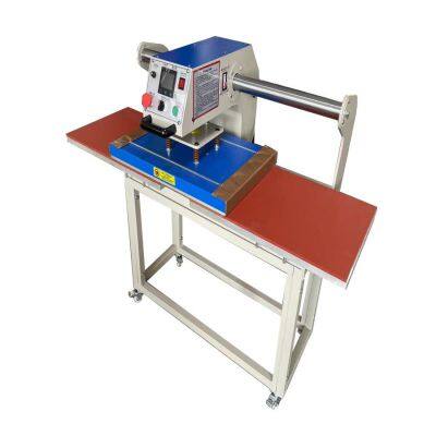 Supply 40*60cm Pneumatic Dual-station Heat Transfer Machine for Clothing T-shirt Press Machine Automatic Hot Stamping Machine