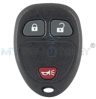FCC KOBGT04A Remote fob 3 button 315MHz for 2007-2015 Chevrolet Buick GMC PN 15777636 / 15100811