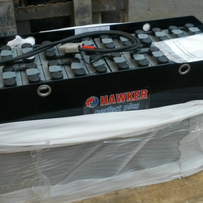 Lind K10 three-way narrow channel forklift battery 48V/5PZS700 Hawker battery 700AH