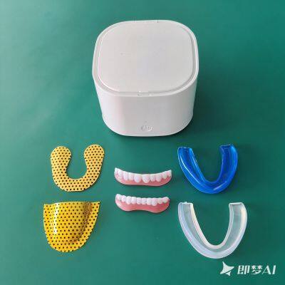 Усовершенствованная ультразвуковая машина для очистки ретейнеров, ультразвуковой чистильщик протезов 48 кГц