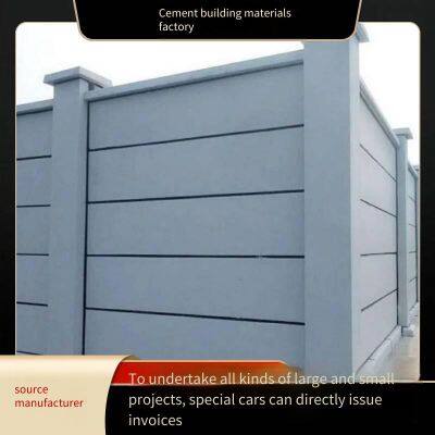 Customizable Precast Concrete Wall Panels for Substations, Made of Cement, Suitable for Power Enclosures and Photovoltaic Power Station Fences photo-5