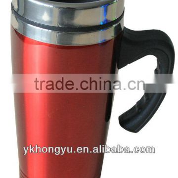 450ml Hot double wall stainless steel travel mug color paint