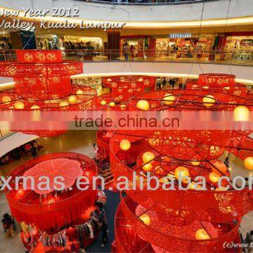 New design chinese style traditional hang festival ceremony decoration