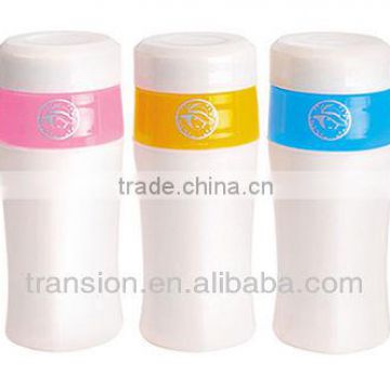 Plastic vacuum flask stainless steel inner cups