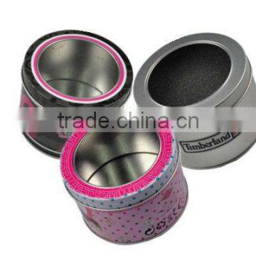 Stackable wholesale Colourful tin cases