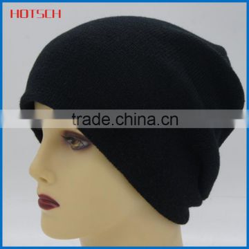 Wholesale Custom black knitted hat wholesale