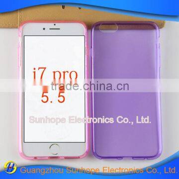 New Transparent Tpu Soft Cell Phone Case for Iphone 7 Pro Tpu Cover photo-4