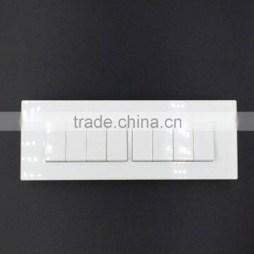 8 Gang Wall Switch, 8 Ways Wall Switch, 8 Gang Push Button Switch Supplier's Choice