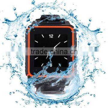 IP68 waterproof heart rate smart watch sync with Android and IOS bluetooth smart watch