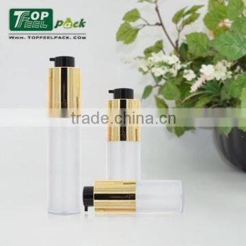 15ml 30ml 50ml Acrylic Airless Plastic Bottle for Cosmetic Container