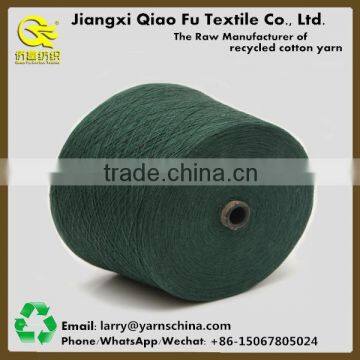 Recycled 65% Polyester 35% Cotton Blended Yarn for Knitting and Weaving