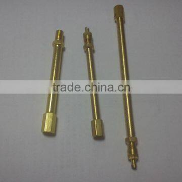 Brass Tyre Valve Extender for Truck Motorcycle Car