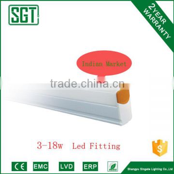 Indian Market use only 3-18w led tube light