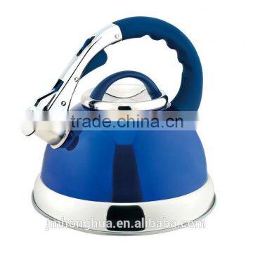 stainless steel electric travel whistling kettle