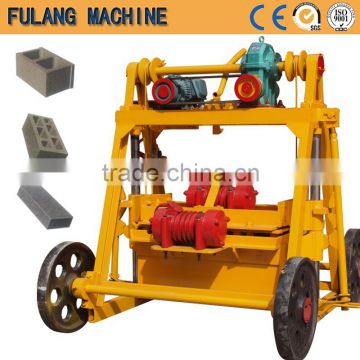 manual interlocking block machine for building house mobile clay brick making machine use cement cinder