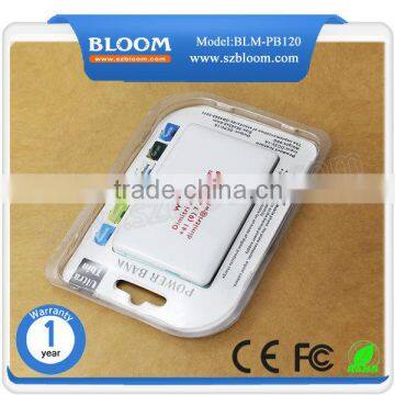 2000mah new design power bank credit card power bank