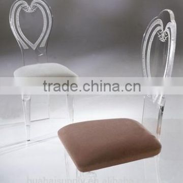 Acrylic banquet wedding dining chair furnitures