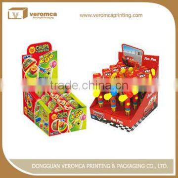 Veromca printing advertising pets food displaying units
4 shelves dump bin display