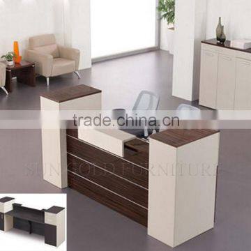 Modern office reception desk hotel reception table design (SZ-RTB045-1)