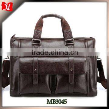 New design leather messenger bag for men