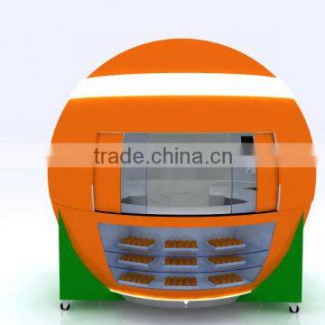 Most popular frozen yogurt kiosk shop design, coffee bar kiosk , Outdoor kiosk of elegant style