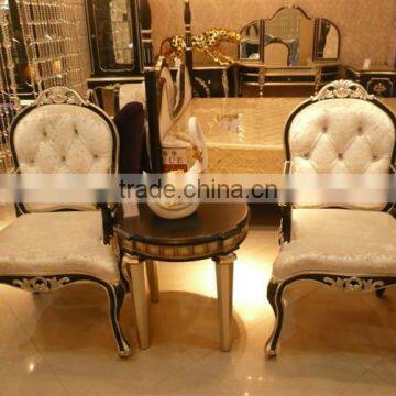 Luxury antique style reception chair XY2412