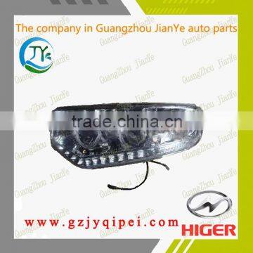6129,6119,6109 Higer bus body parts combined headlight headlamp 24v