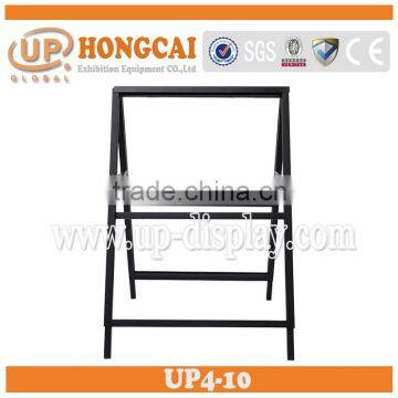 Outdoor exhibition show Iron Black Portable Display Board Stand