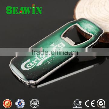 fashion beer can shape beer bottle opener metal bottlt opener