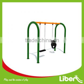 2014 attractive Outdoor Solitary Equipment Swing with slide for kids play LE.QQ.115