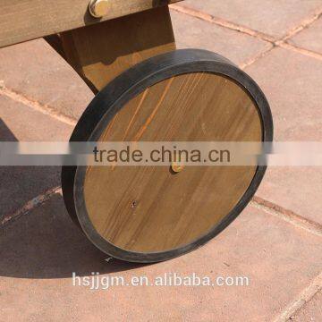 Outdoor Wooden Swimming Pool Bed photo-3