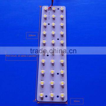 30w LED aluminium PCB Plate with Array Streetlight lens Asymmetric                        
                                                Quality Choice