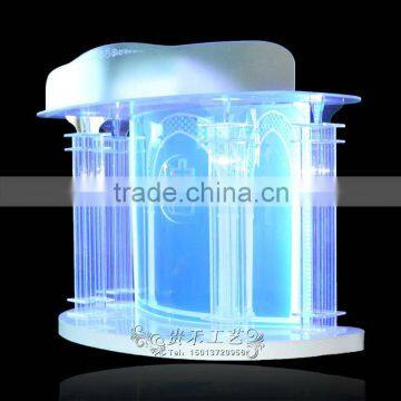 High Qualtiy Modern Church Pulpit With LED Light, Acrylic Church Pulpit,church Pulpit Chairs photo-3