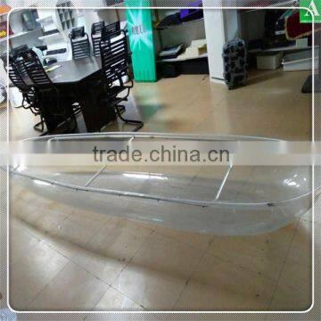 PC Leisure Boat Clear Plastic Traveling Kayak Polycarbonate Canoe Quality Choice photo-3