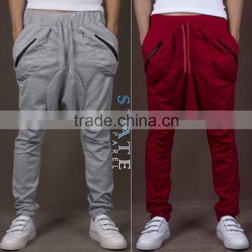 Mens Trousers Sweatpants Harem Pants Slacks Casual Jogger photo-4