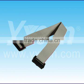 Dongguan supplier 12pin ROHS certificate IDC socket flat ribbon cable