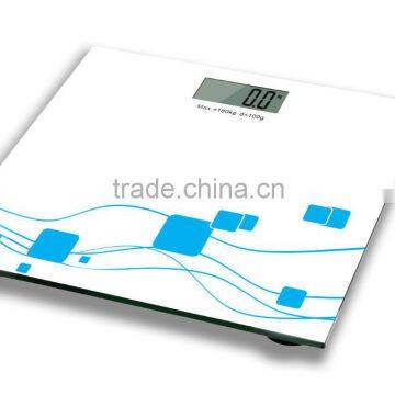 lowest price electronic personal weight scale 6mm glass