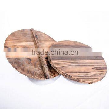 Customized China Fir Wood Lid for Pot or Pan