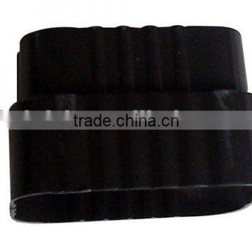Aluminum roofing gutter and fittings