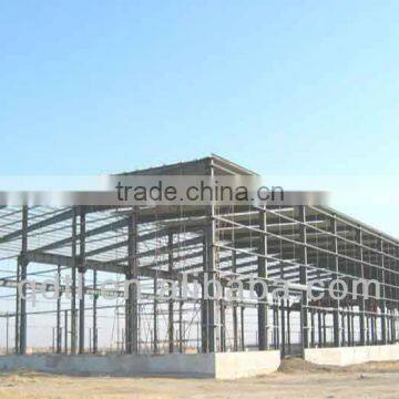 Prefabricated single slope steel building