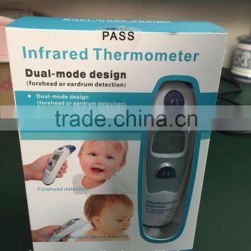 digital thermometer, dual modes forehead & ear infrared thermometer