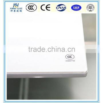 Red White Black Office and Coffee Table Tempered Paint Glass photo-2