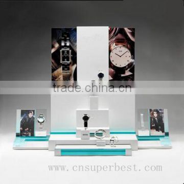 Luxury custom acrylic countertop watch display stand