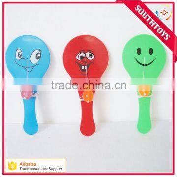 Promotion Plastic Catch Grabber Paddle Ball Toy With a Bounce Ball,many Design for Choice