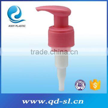 Plastic Lotion Soap Pump Red Plastic Locking Bottle Cap