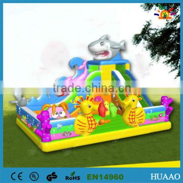 Popular inflatable fun city amusement park