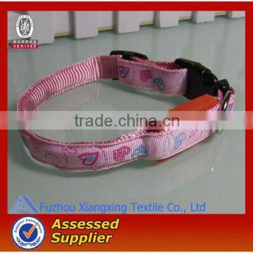 no MOQ pet collar with flash light