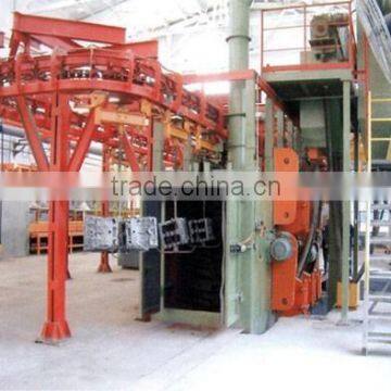 Catenary Conveyor Sandblasting Machine for Hardware Finish Pretreatment