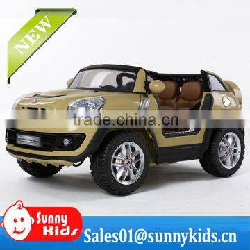 High quality License mini cooper ride on car JJ298