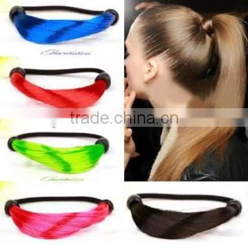 Alibaba express wholesale best selling synthetic hair clasp with fashion colors